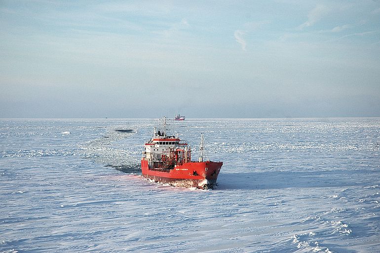 O degelo está a facilitar a devassa do Árctico (foto de Tuomas Romu)