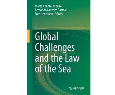 A capa da obra Global Challenges and the Law of the Sea